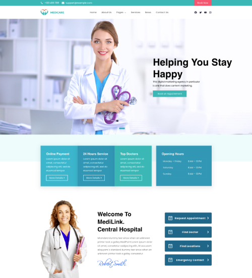 Medicity – Olive Themes